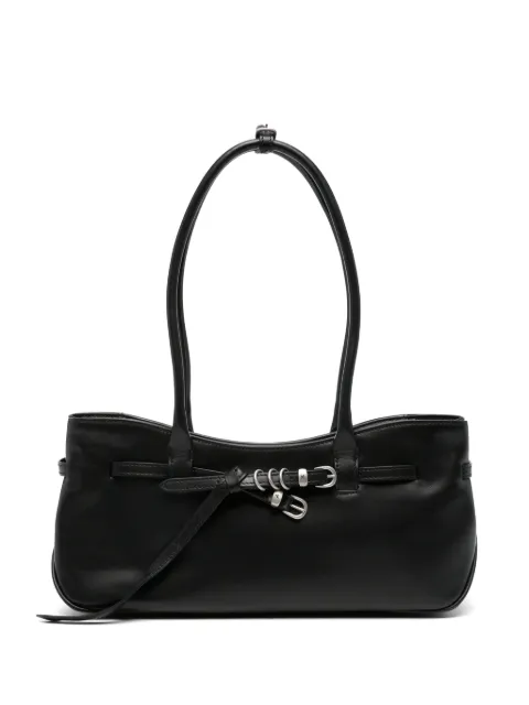 Marge Sherwood buckled leather shoulder bag Black M26431SB10PLBK