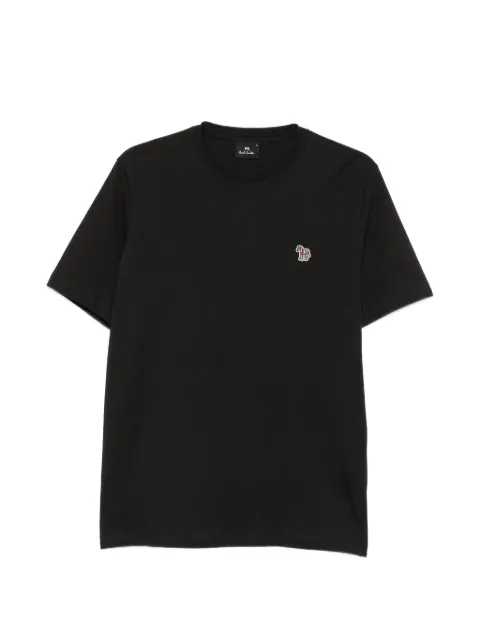 PS Paul Smith logo-patch T-shirt Black M2R011RWZEBRA