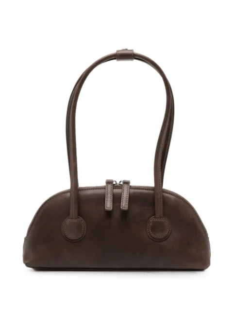 Marge Sherwood Bessette curved-zip shoulder bag Brown M26431SB01PUWR