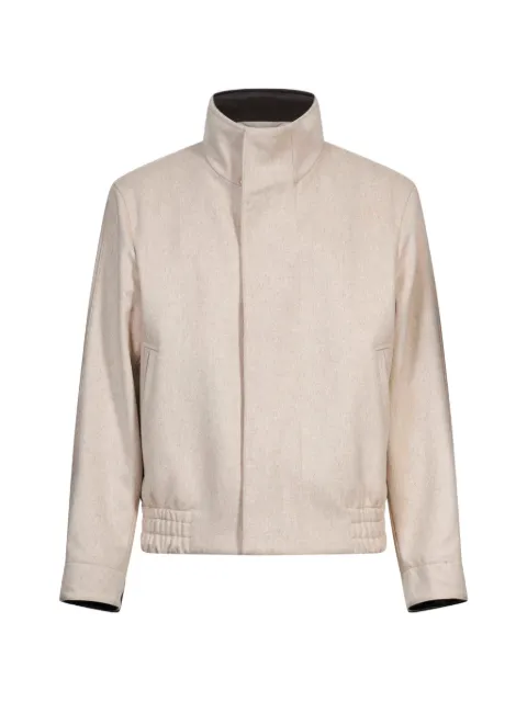 Lardini high-neck lightweight jacket Neutrals ACBARCONCN656021