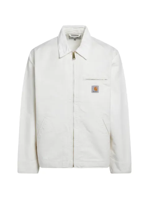 Carhartt WIP Detroit canvas jacket White I033112