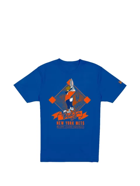 NEW ERA CAP New York Mets Bugs Bunny Pitch T-shirt Blue NE1238