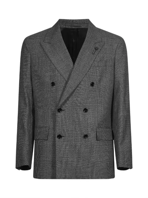 Lardini double-breasted wool blazer Grey AC6930EACIF67438990GR