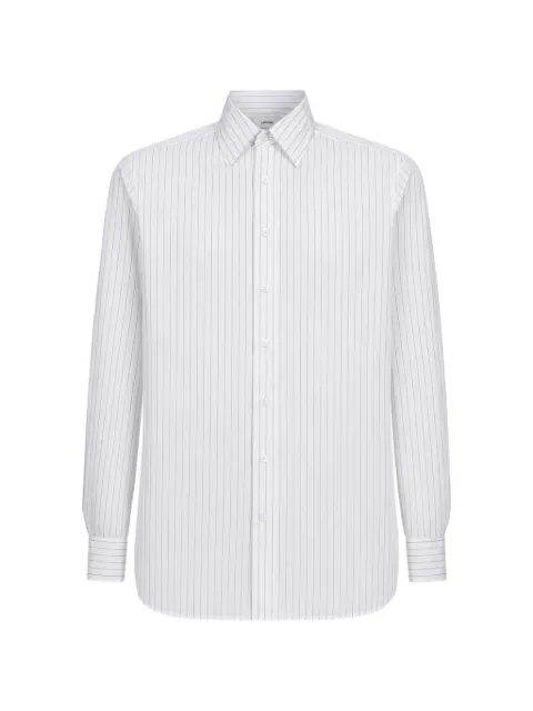Lardini vertical-stripe shirt White CNNEVESCNC1915