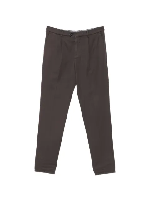 Brunello Cucinelli pleated-waist tapered-leg trousers Grey M252DE1450C6348
