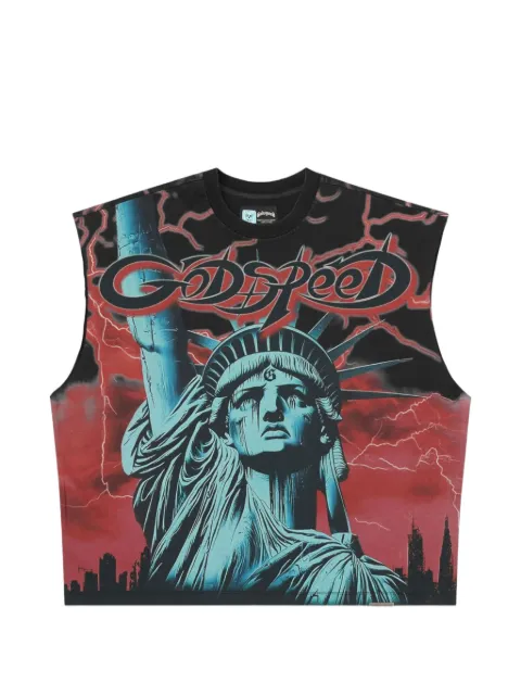 GODSPEED Voltage sleeveless vest Black GS424