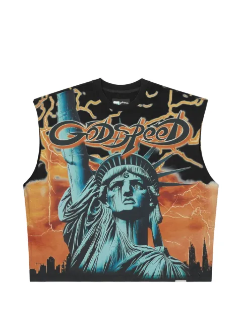 GODSPEED Voltage sleeveless vest Black GS426
