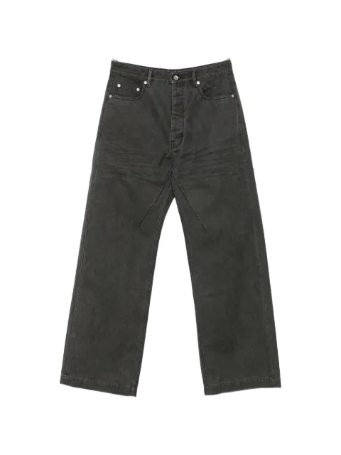 Rick Owens DRKSHDW faded-effect wide-leg jeans Grey DU02F6351CVG148
