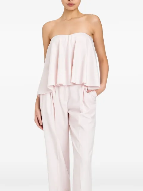 TWINSET strapless tiered top Pink 261TP2390
