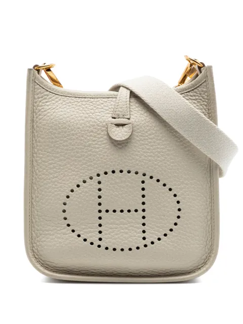 Hermès Pre-Owned 2022 Clemence Evelyne I TPM 16 crossbody bag Grey QKHCIAYYC7PGGJZI