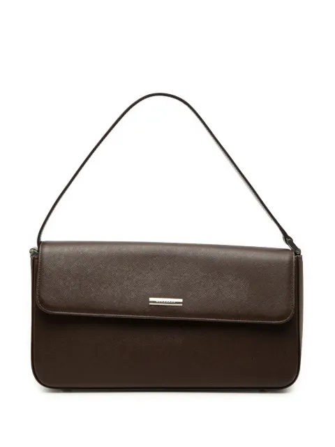 Burberry Pre-Owned 2000-2017 Leather Flap shoulder bag Brown EKWMYV5TNXWQK8DY