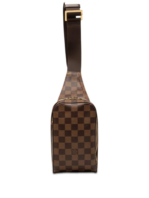 Louis Vuitton Pre-Owned 2004 Damier Ebene Geronimos crossbody bag Brown A889G6RL3KG23TX3