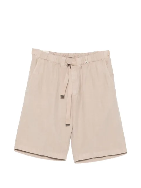 Myths belted elasticated shorts Neutrals 26M72B8002