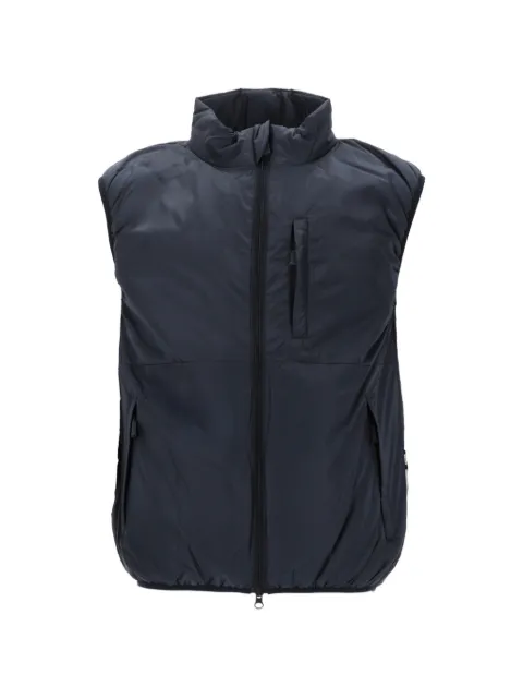 ASPESI Jil zip-up padded gilet Blue G1997961C9
