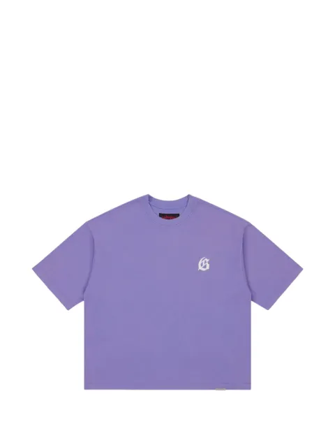 GODSPEED logo-print T-shirt Purple GS409
