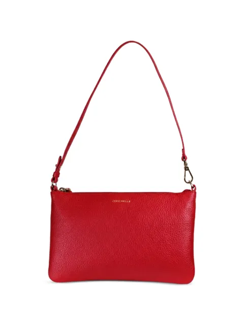 Coccinelle mini C-Easy pebbled-leather shoulder bag Red E5SHA520101