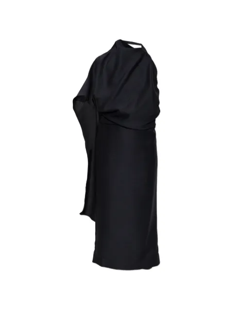 Róhe open-back draped midi dress Blue 420331430