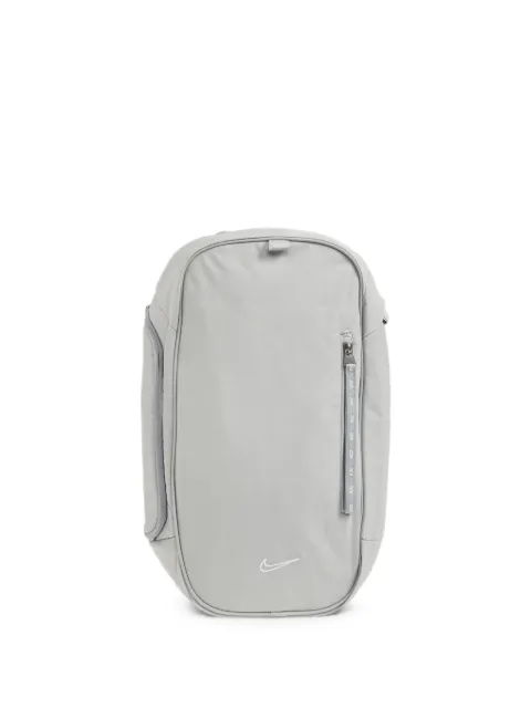 Nike logo-embroidered backpack Grey FZ6128