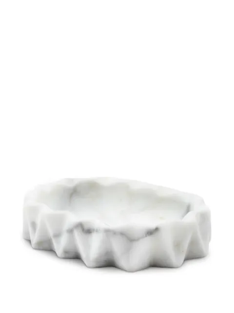 Editions Milano Fold marble soap dish White FH2011