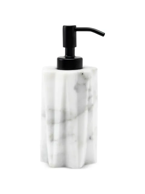 Editions Milano Fold marble soap dispenser White FH2010