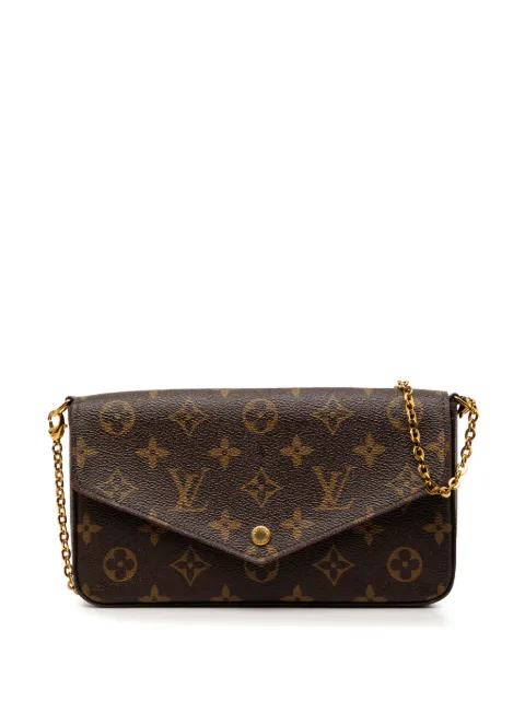 Louis Vuitton Pre-Owned 2017 Monogram Pochette Felicie crossbody bag Brown 2VC08TMZWLO3S45B