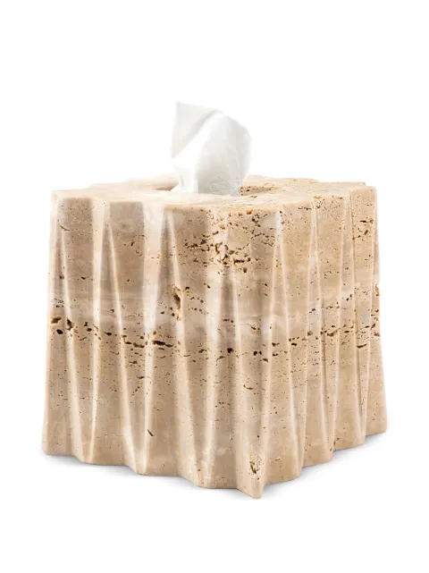 Editions Milano Fold stone tissue box Neutrals FH1013