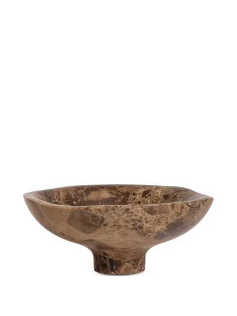 Editions Milano Eras marble bowl Brown ER1012