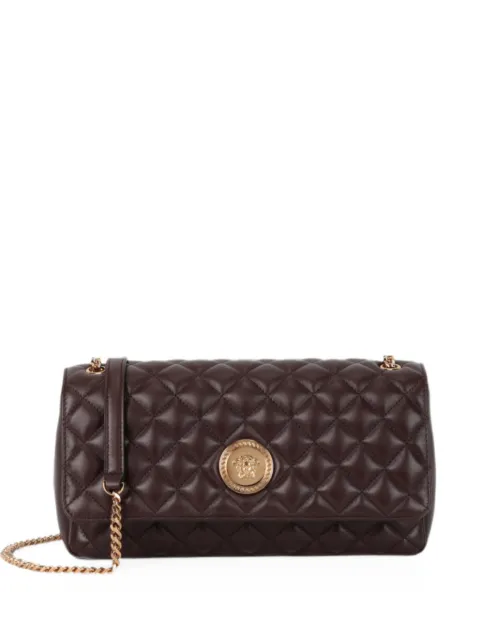 Versace quilted leather shoulder bag Brown 1013353A03912