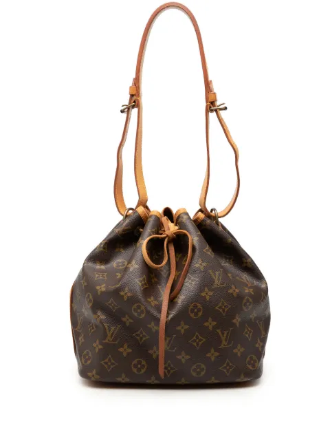Louis Vuitton Pre-Owned 1990 Monogram Petit Noe bucket bag Brown 6USWKK6TGT8UFQ05