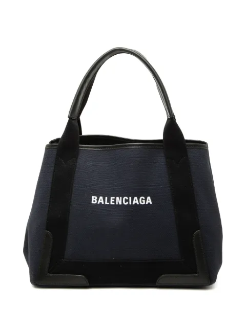 Balenciaga Pre-Owned 2006 Canvas Navy Cabas S tote bag Blue 4Q0JPVKAIMZZ38GR