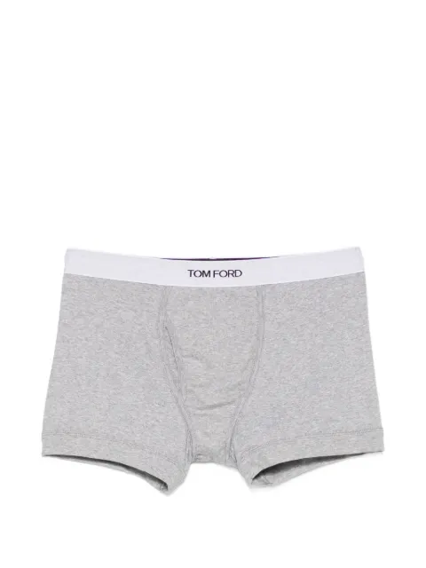 TOM FORD logo-waistband boxers Grey T4LC32270