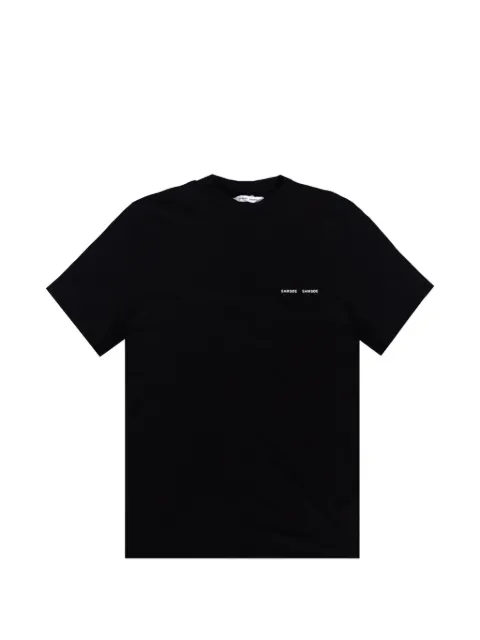 SAMSOE SAMSOE logo-print short-sleeve T-shirt Black M203000100
