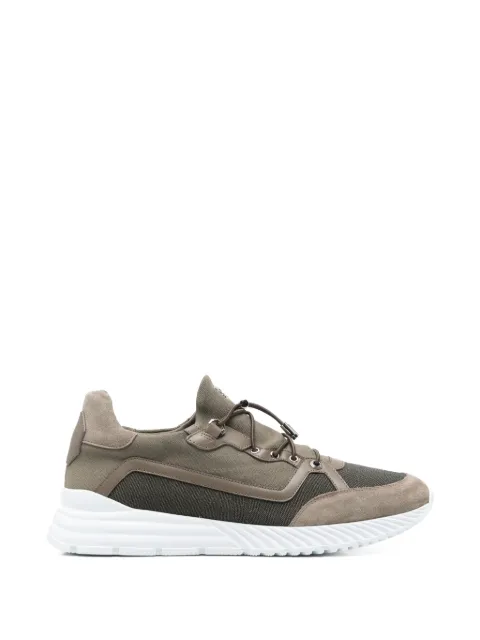 Stefano Ricci suede-panelled drawstring-fastening sneakers Green UV689G2402TSDPWYM083
