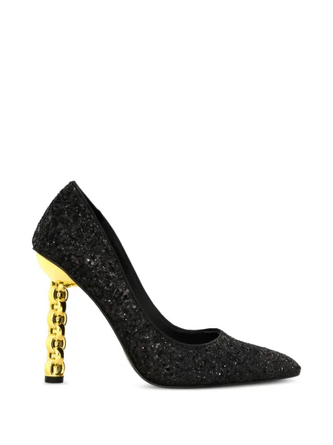 Kat Maconie Lydia chain-heel pumps Black KMFLYD105007