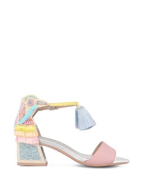 Kat Maconie Kay tassel-embellishment sandals Pink KMFKAY055K02