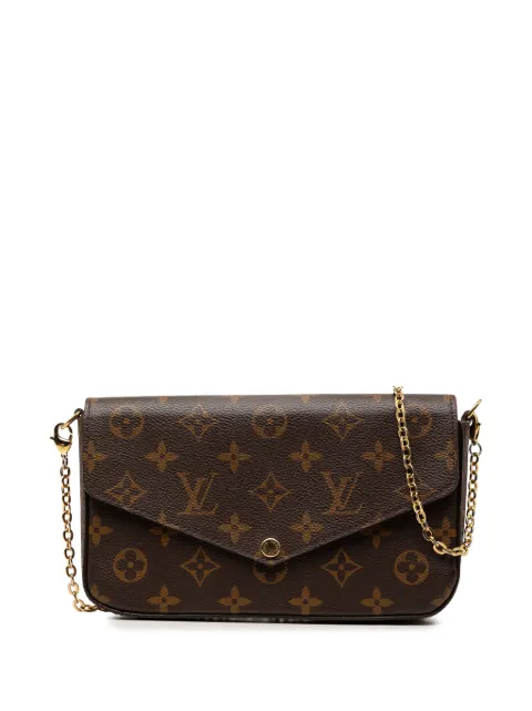 Louis Vuitton Pre-Owned 2021-2026 Monogram Pochette Felicie crossbody bag Brown F9NYSPN5202QYBYJ