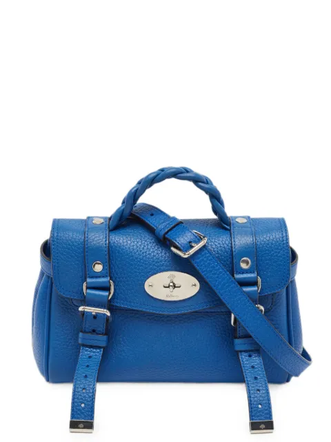 Mulberry Pre-Owned Alexa braided handbag Blue 1357901