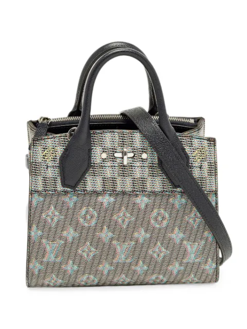 Louis Vuitton Pre-Owned 2019 City Steamer Mini LV Pop tote bag Grey 1335772