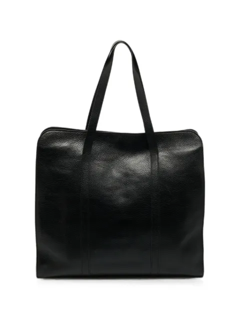 The Row Pre-Owned Ben leather tote bag Black 1375880