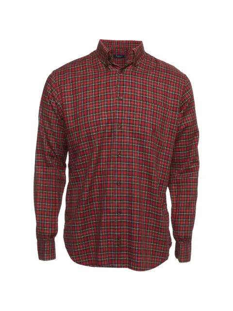 Burberry Pre-Owned plaid button-down shirt Red 1370124