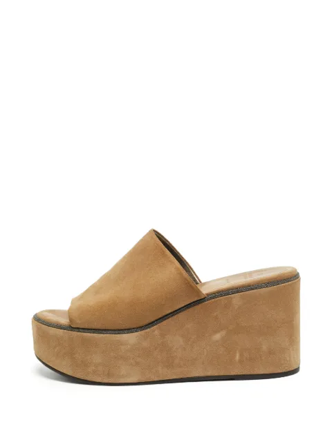 Brunello Cucinelli Monili-detail sandals Brown 1367416