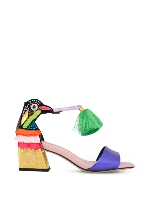 Kat Maconie Kay tassel-embellishment sandals Blue KMFKAY055K01