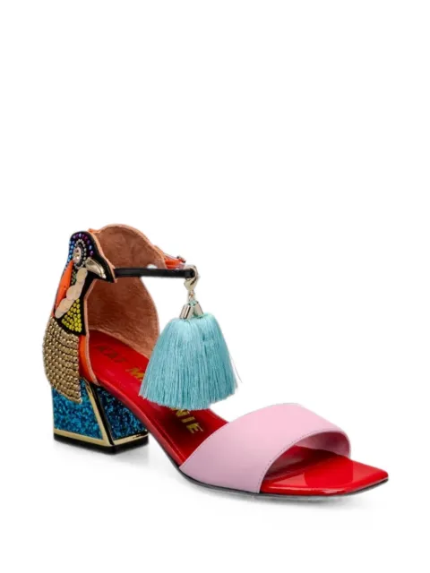 Kat Maconie embellished tassel sandals Pink KMFKAY055007