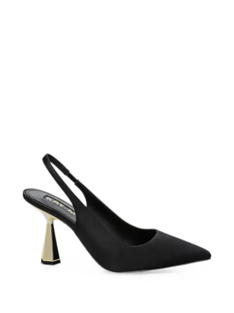 Kat Maconie pointed-toe slingback pumps Black KMFDIA085001
