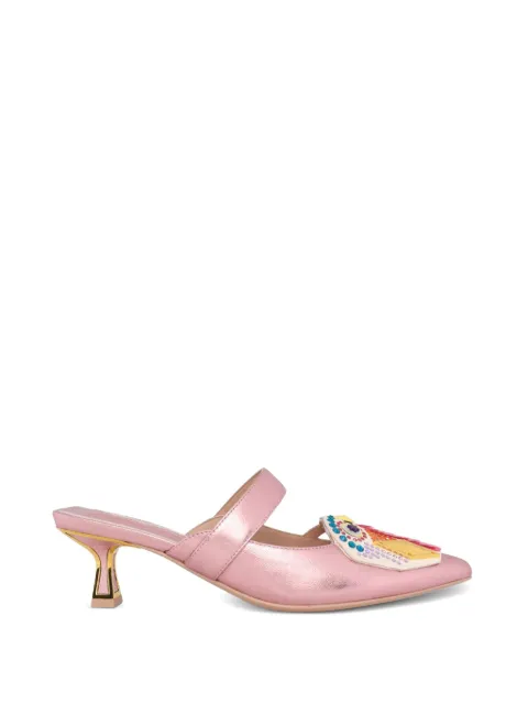 Kat Maconie Azari embellished sandals Pink KMFAZA050001