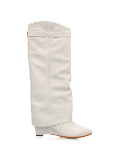 Kat Maconie pointed-toe boots White KMFSAR065001