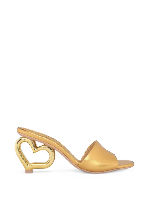 Kat Maconie heart-heel sandals Red KMFCHI075004