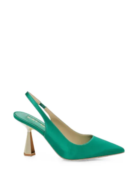 Kat Maconie Diana pointed-toe slingback pumps Green KMFDIA085002