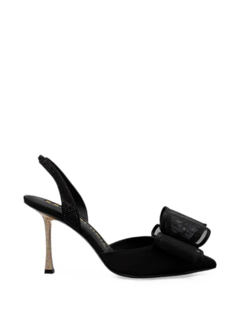 Kat Maconie Paola bow-detail sandals Black KMFPAO090005