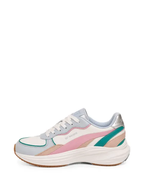 Kat Maconie Aura logo-detail sneakers White KMFAUR000003